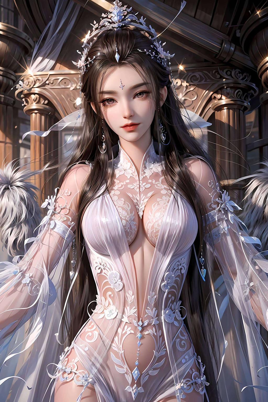 带你进入梦幻世界！看美眸如水