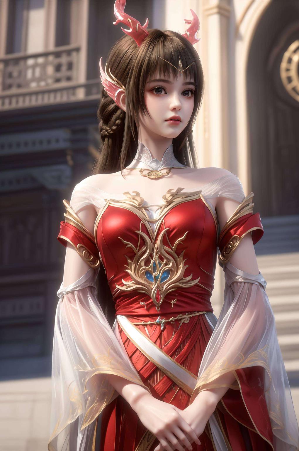 云落千川犹如走进古老的神话世界