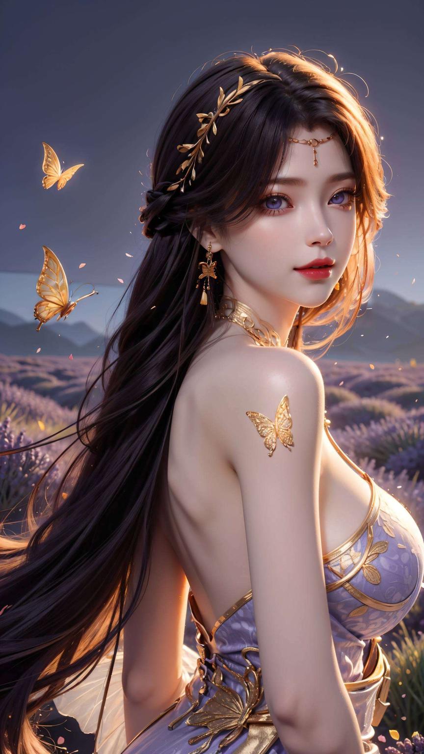云曦插画壁纸古香古色韵味浓