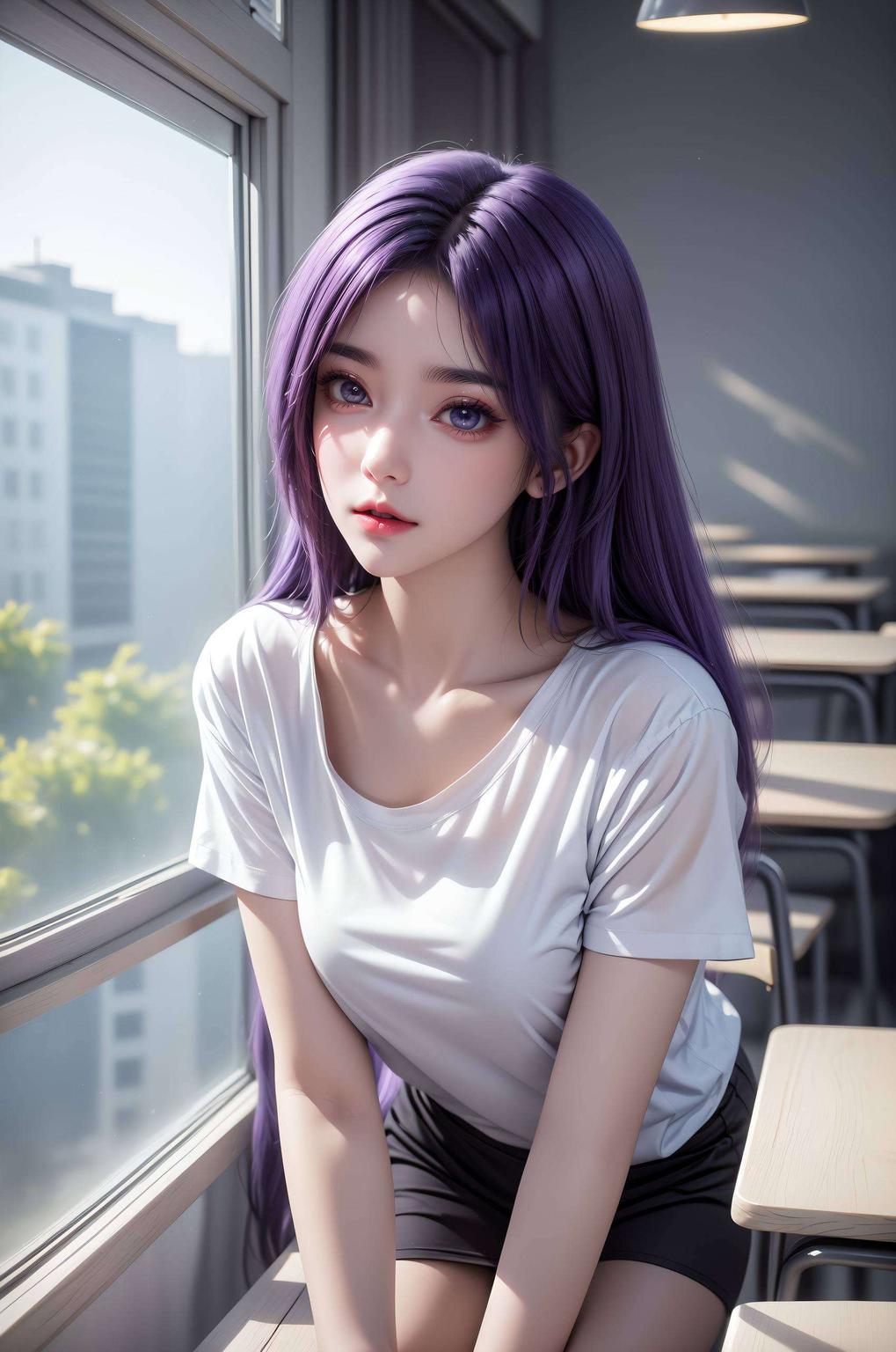 看这画面高清到每一缕发丝都清晰可见