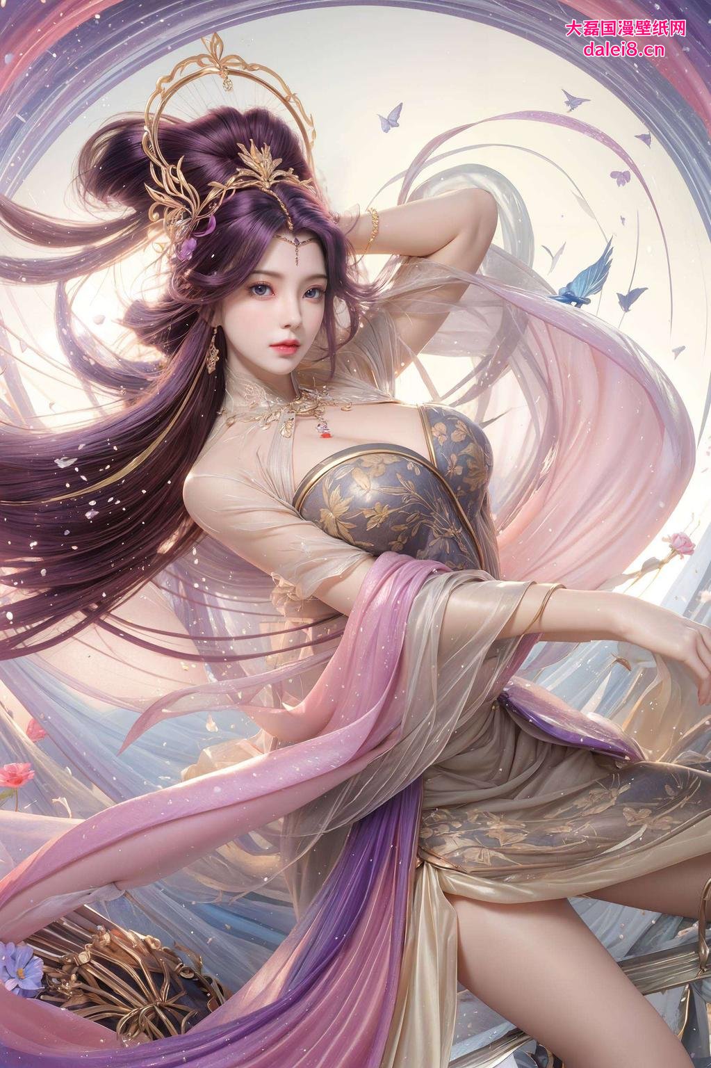高清画质让你的iPhone桌面瞬间焕发光彩！快来看看这细腻的线条和柔和的色彩