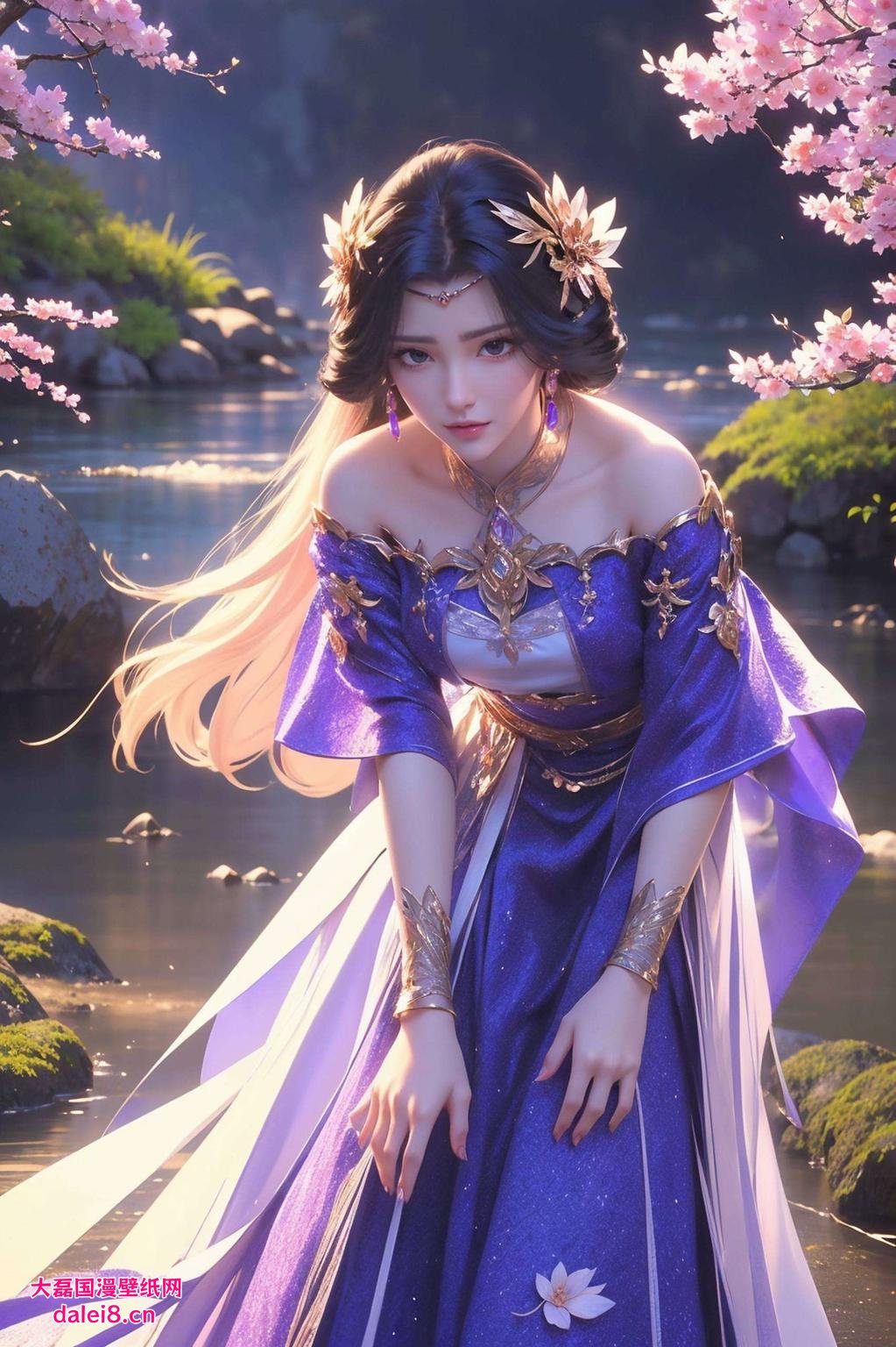 这款云曦动态女神壁纸仿佛女神就在眼前舞动