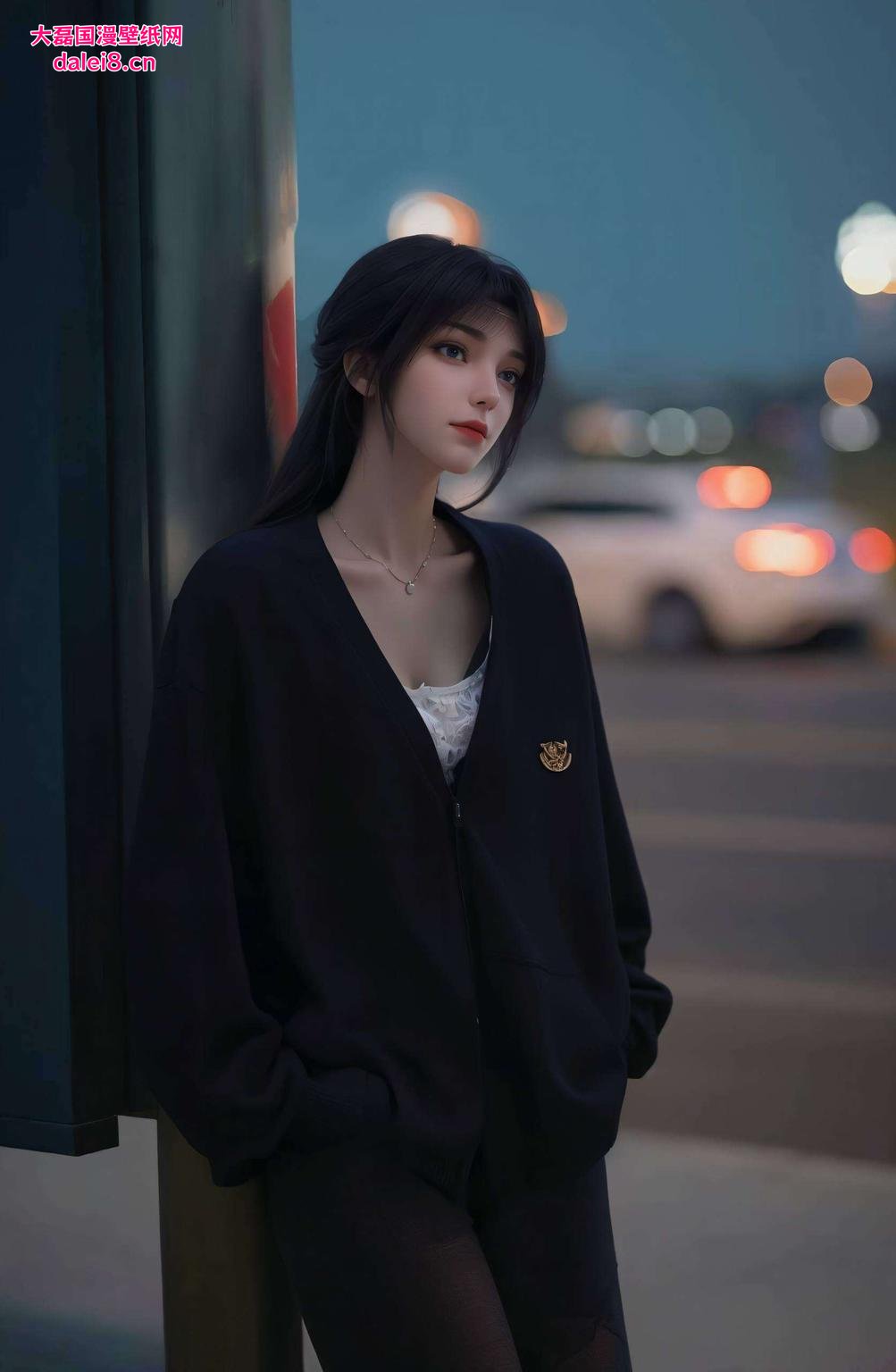 云韵床头的炫彩壁纸粉色梦幻