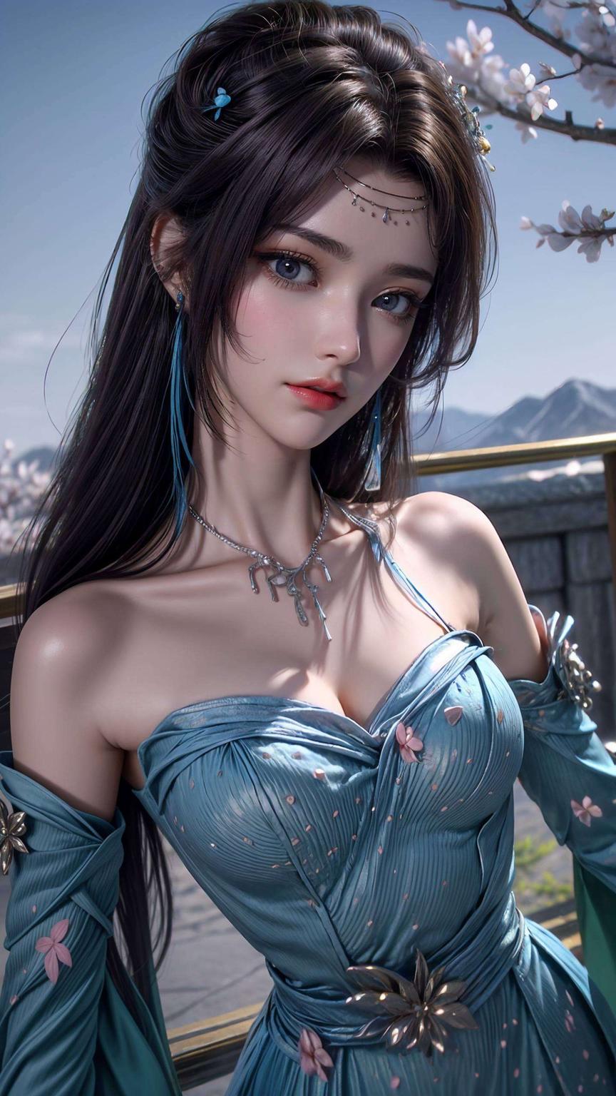 各位二次元的小伙伴们仿佛穿越到了古代仙境