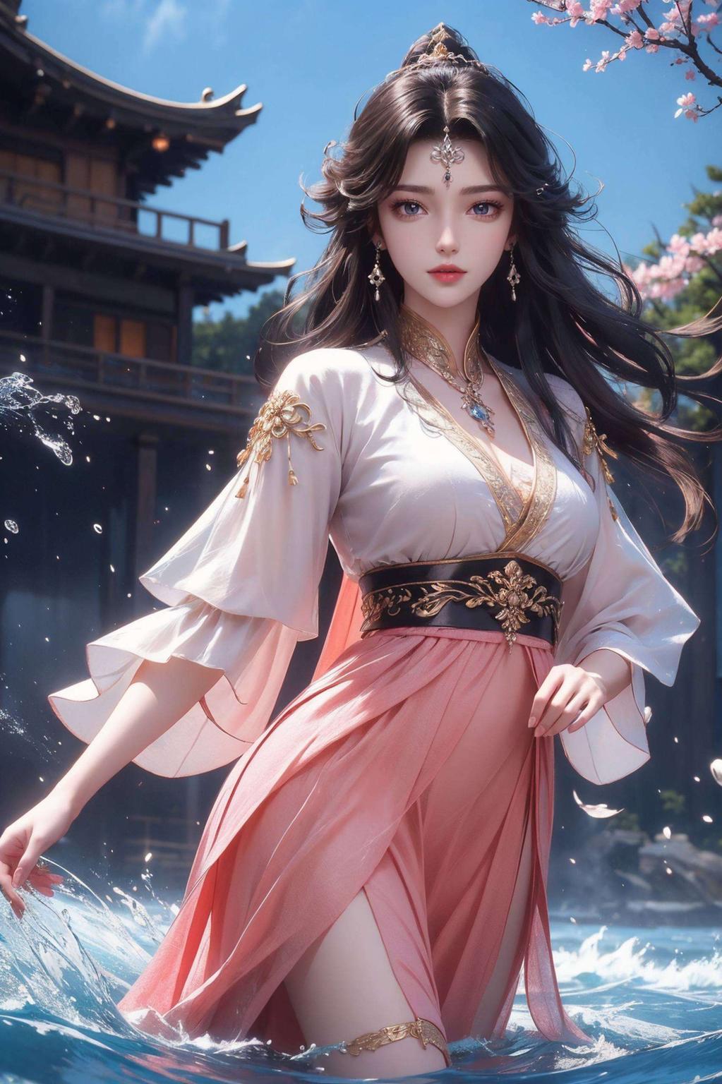 萌化你的手机屏幕！高清细腻周紫虹仙气逼人