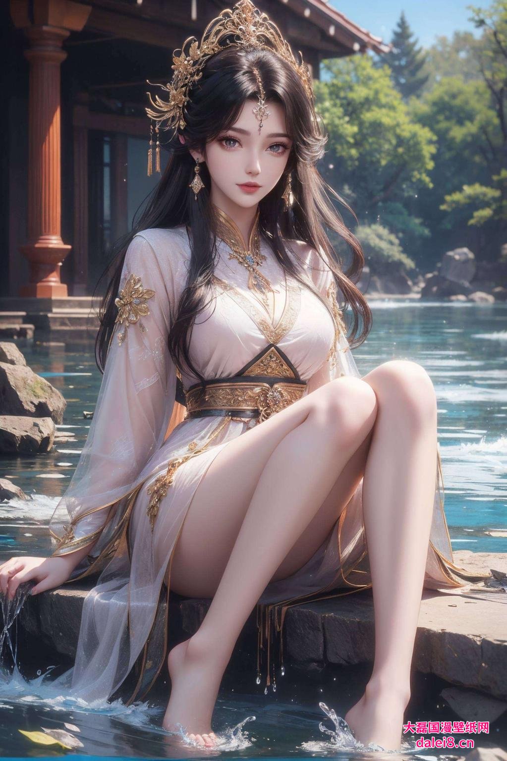 像素完美周紫虹的电脑潮图壁纸