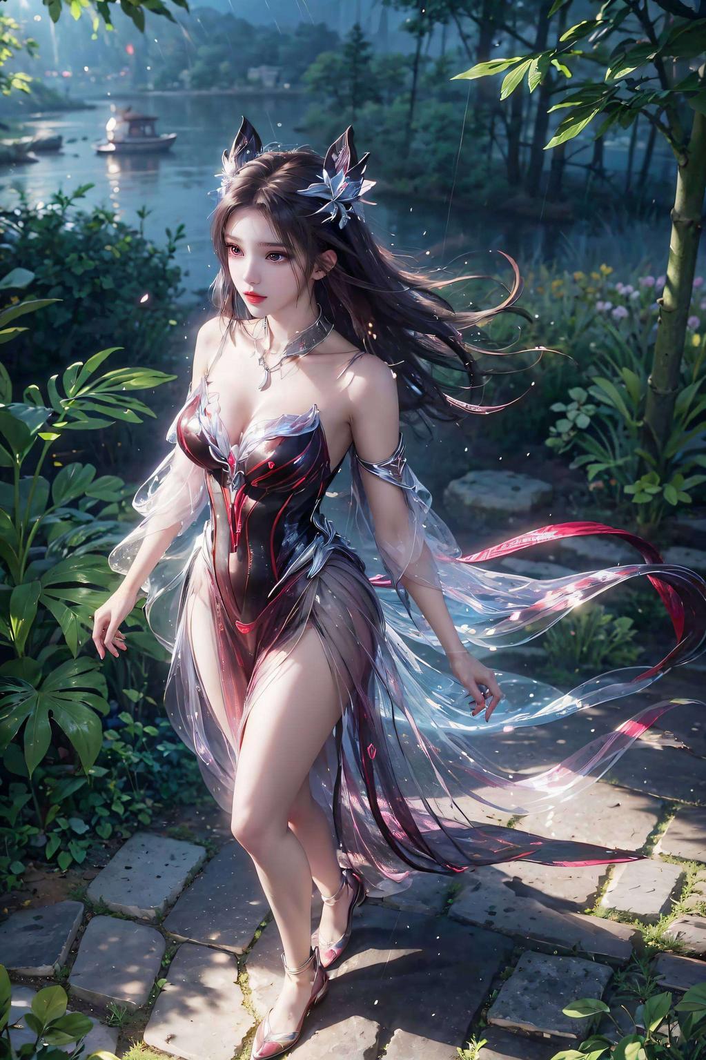 深邃眼神藏不住的魅力这款二次元壁纸