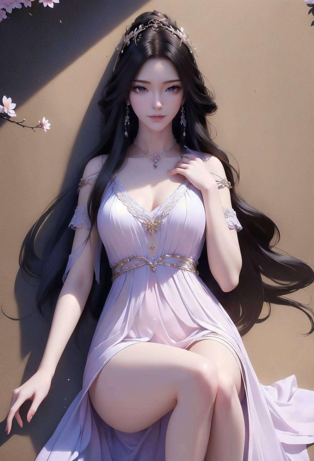 紫灵泳装清新绿意