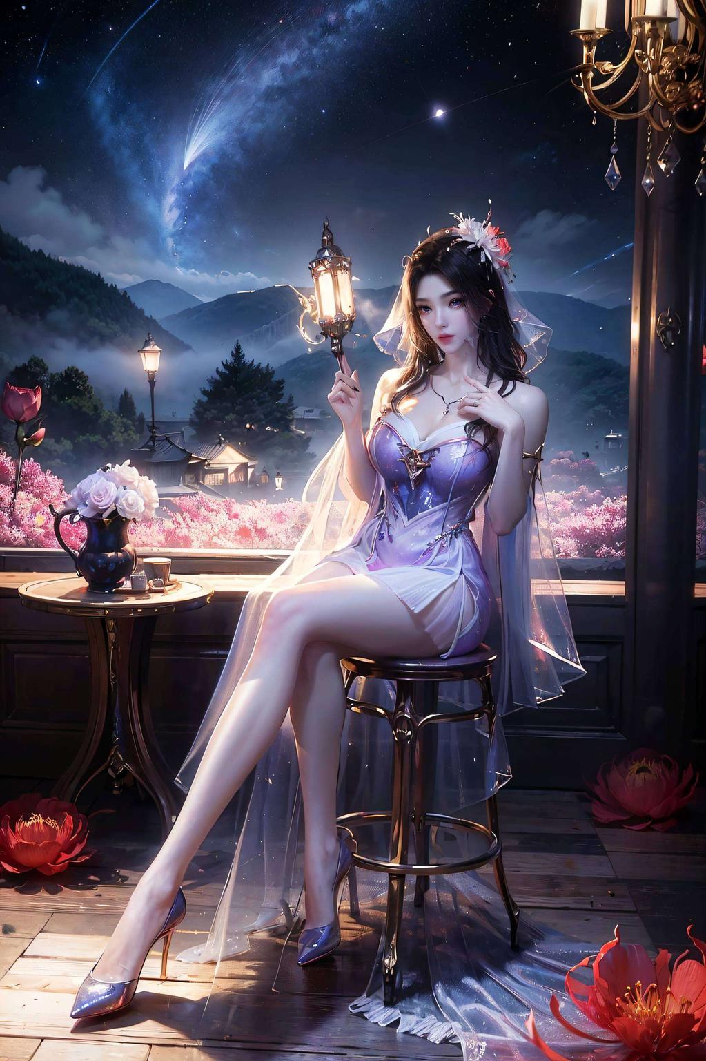 各位动漫迷们！今天给大家带来超还原极简壁纸特别推荐这款紫灵漫画全屏锁屏壁纸