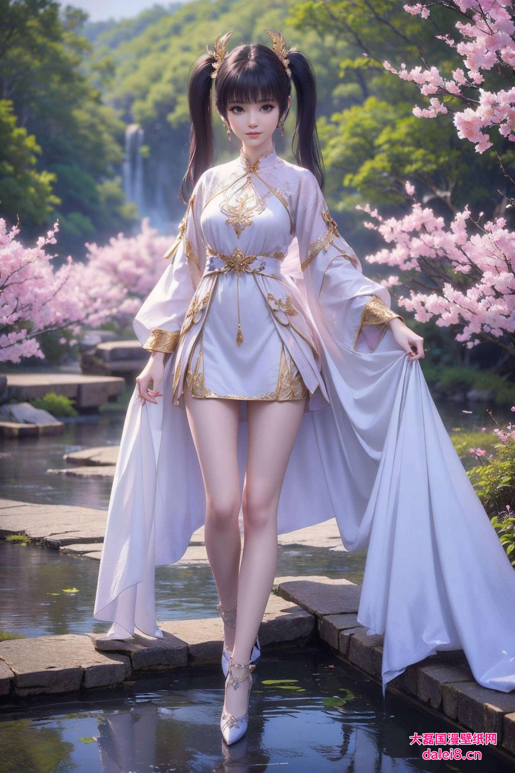 这款高品质艺术壁纸简直是美爆了！看这细腻的线条