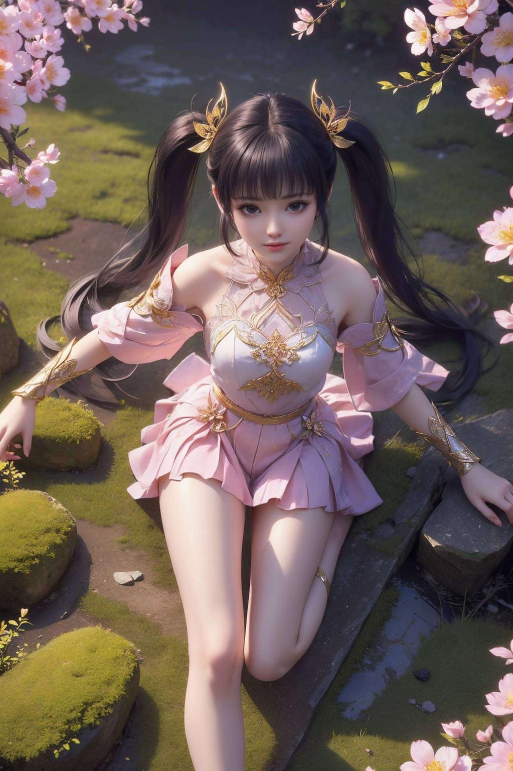粉色电脑桌面新选择！绿色免费清新养眼