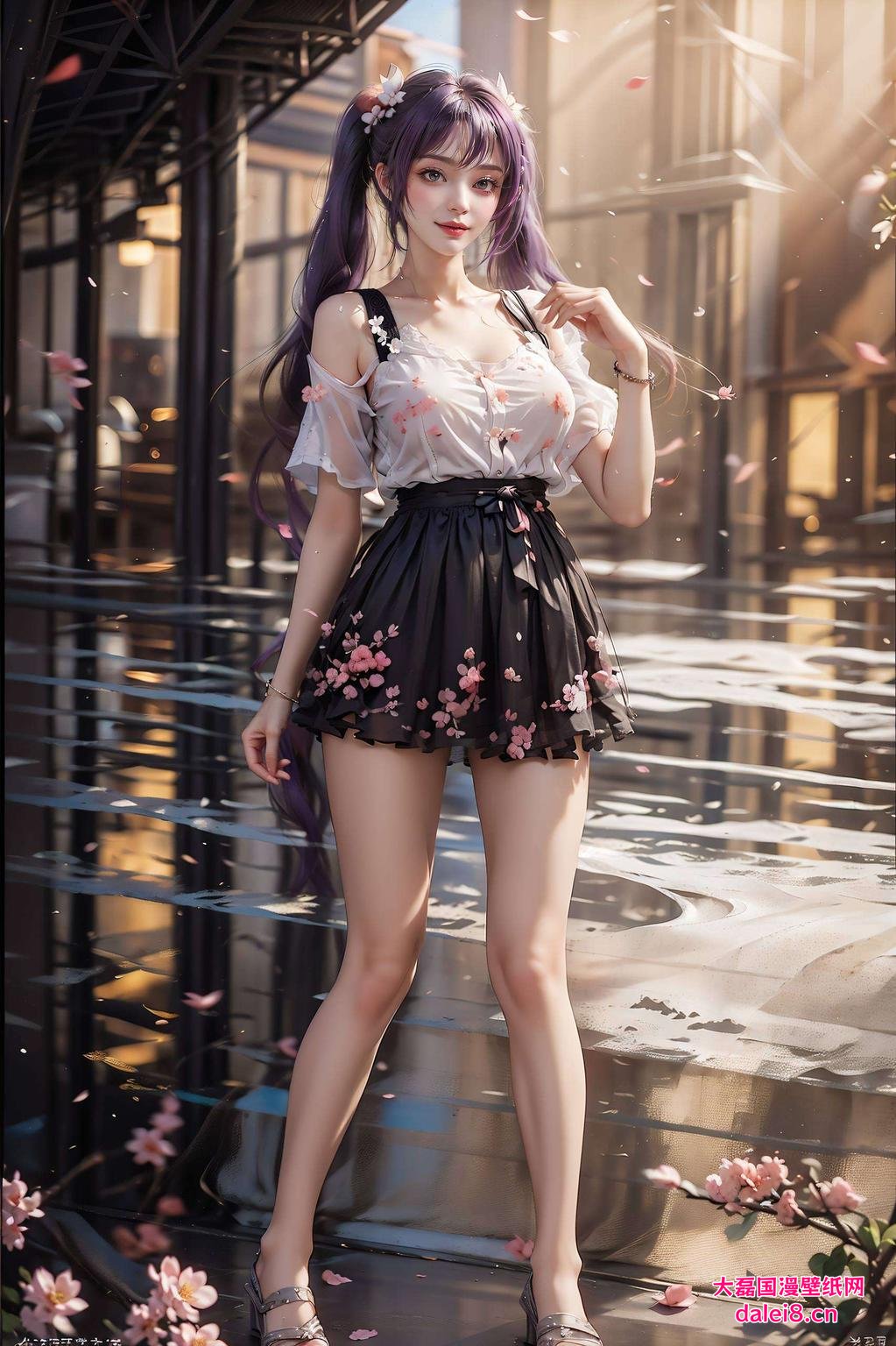 今天给大家带来一款超美的紫妍高清壁纸